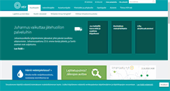 Desktop Screenshot of hsy.fi