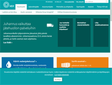 Tablet Screenshot of hsy.fi